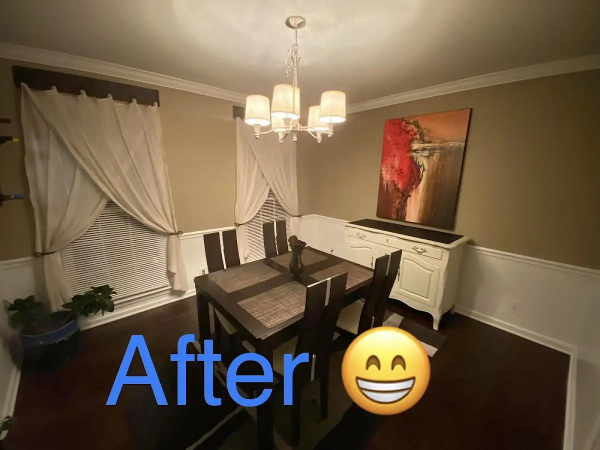 Professional dining room restoration after water damage in Breitung